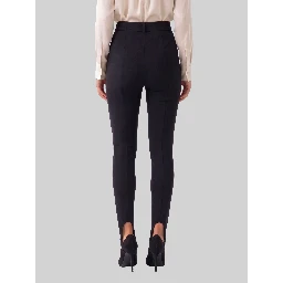 Lili black stirrup pants