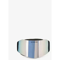 Mirrored ski goggles