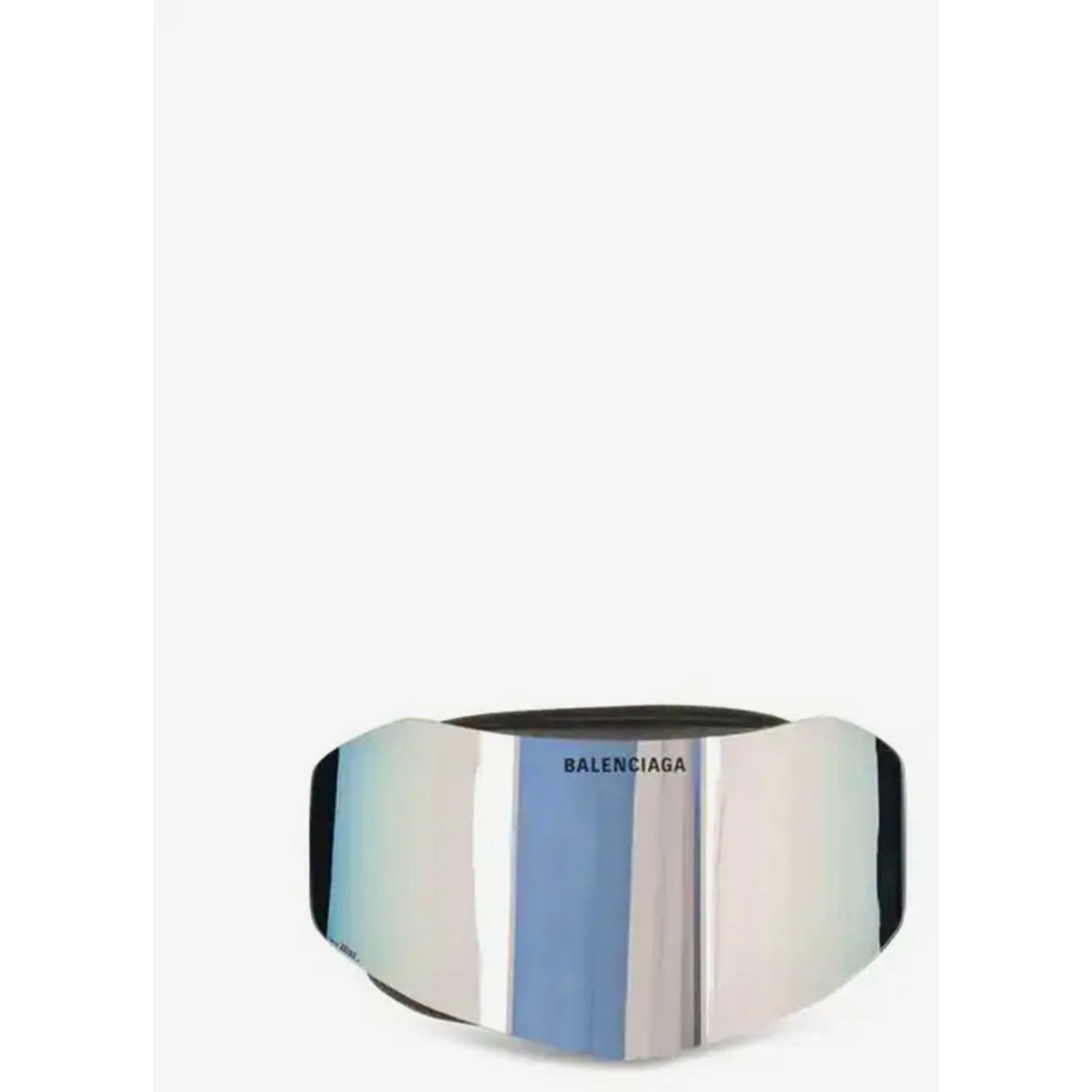 Mirrored ski goggles