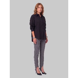 Svea grey melange stirrup pants