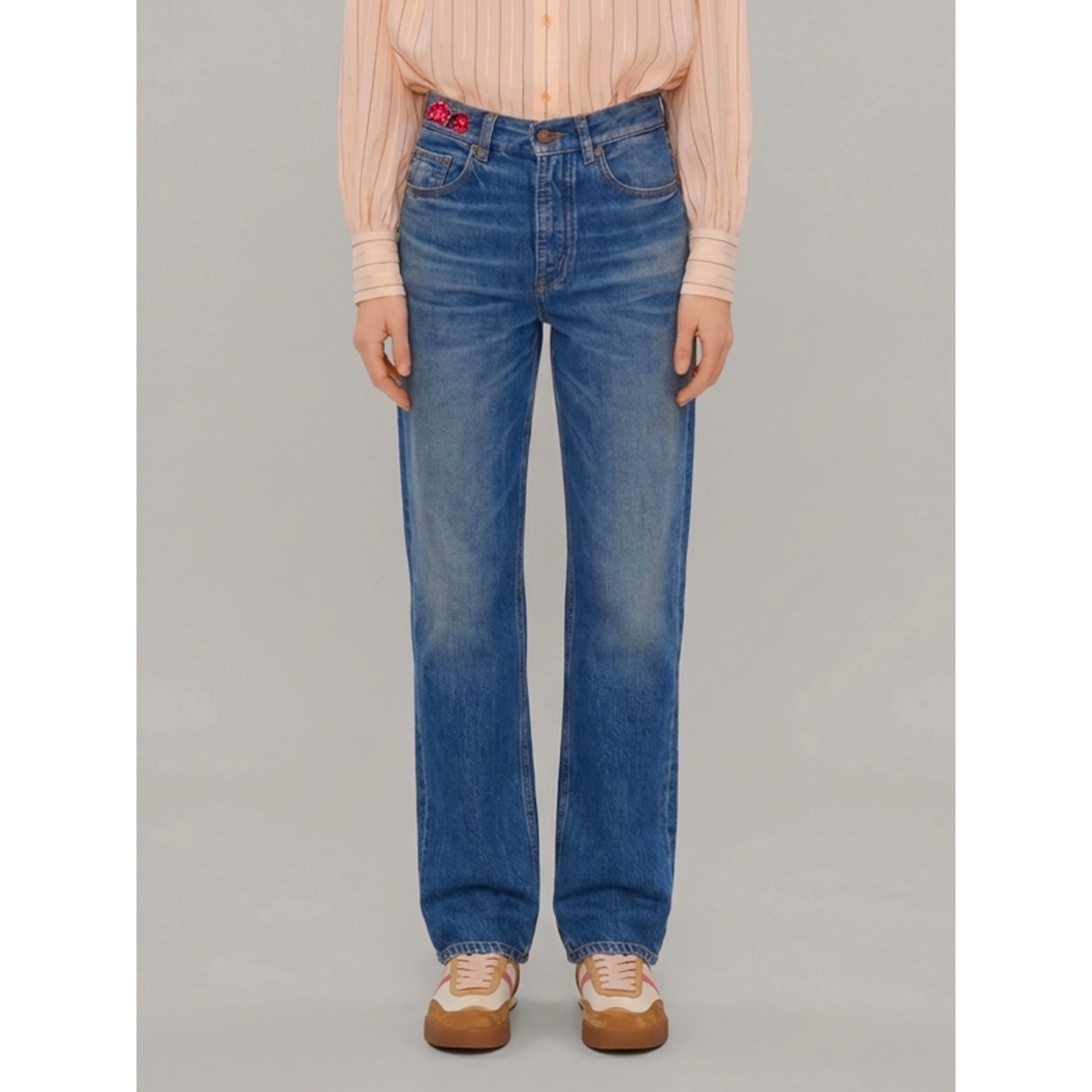Slim denim jeans