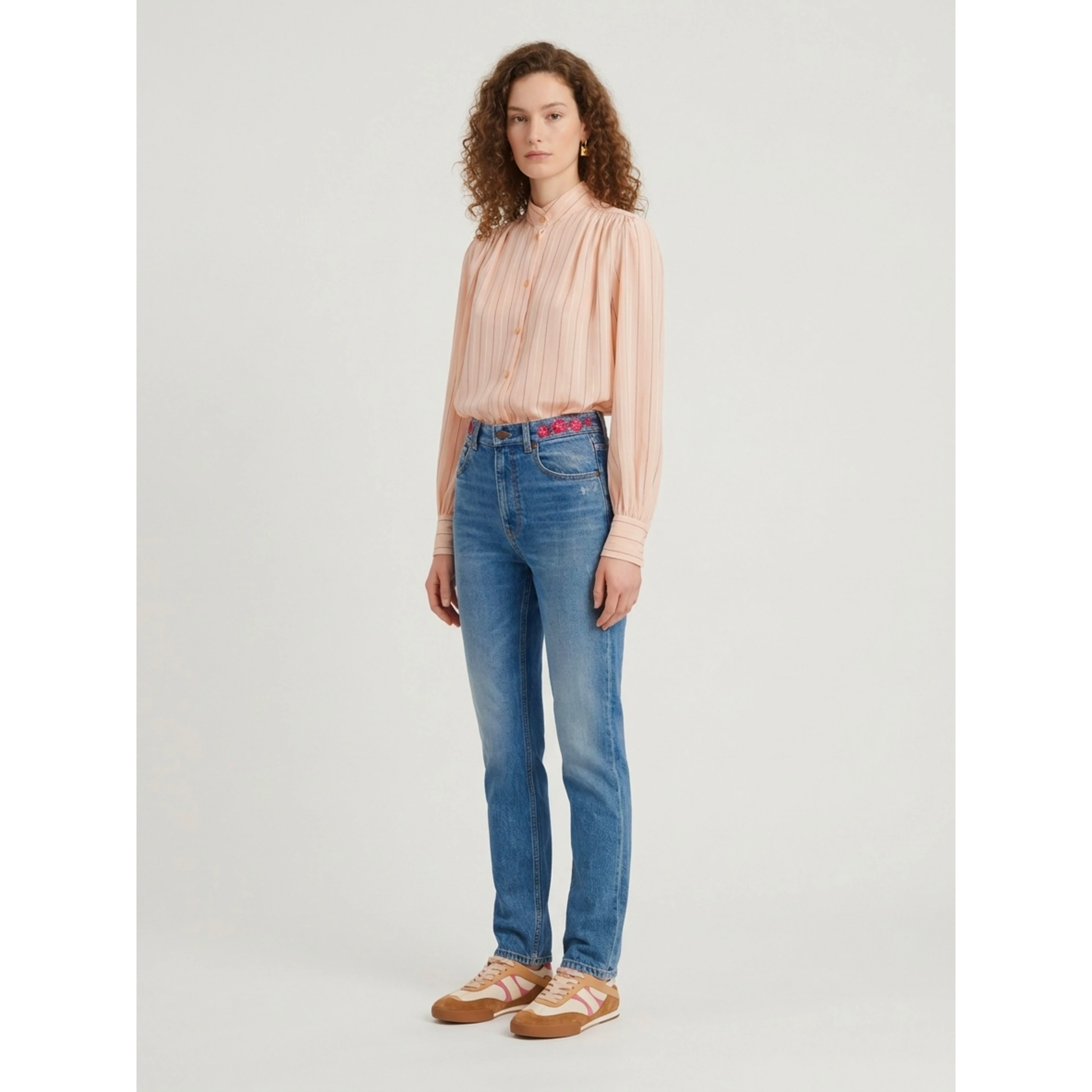 Slim denim jeans