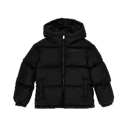 Arrow print padded jacket