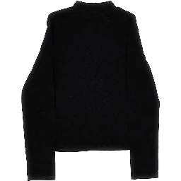'Off Stamp' jersey turtleneck top