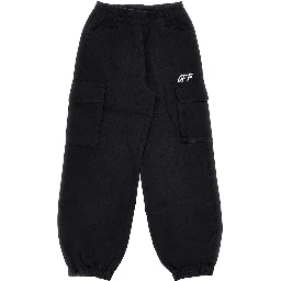 'Shared Logo' cotton cargo pants