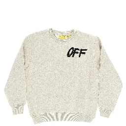 Logo print crewneck sweatshirt