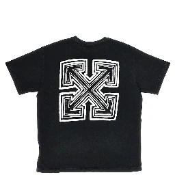 Arrow print oversized T-shirt