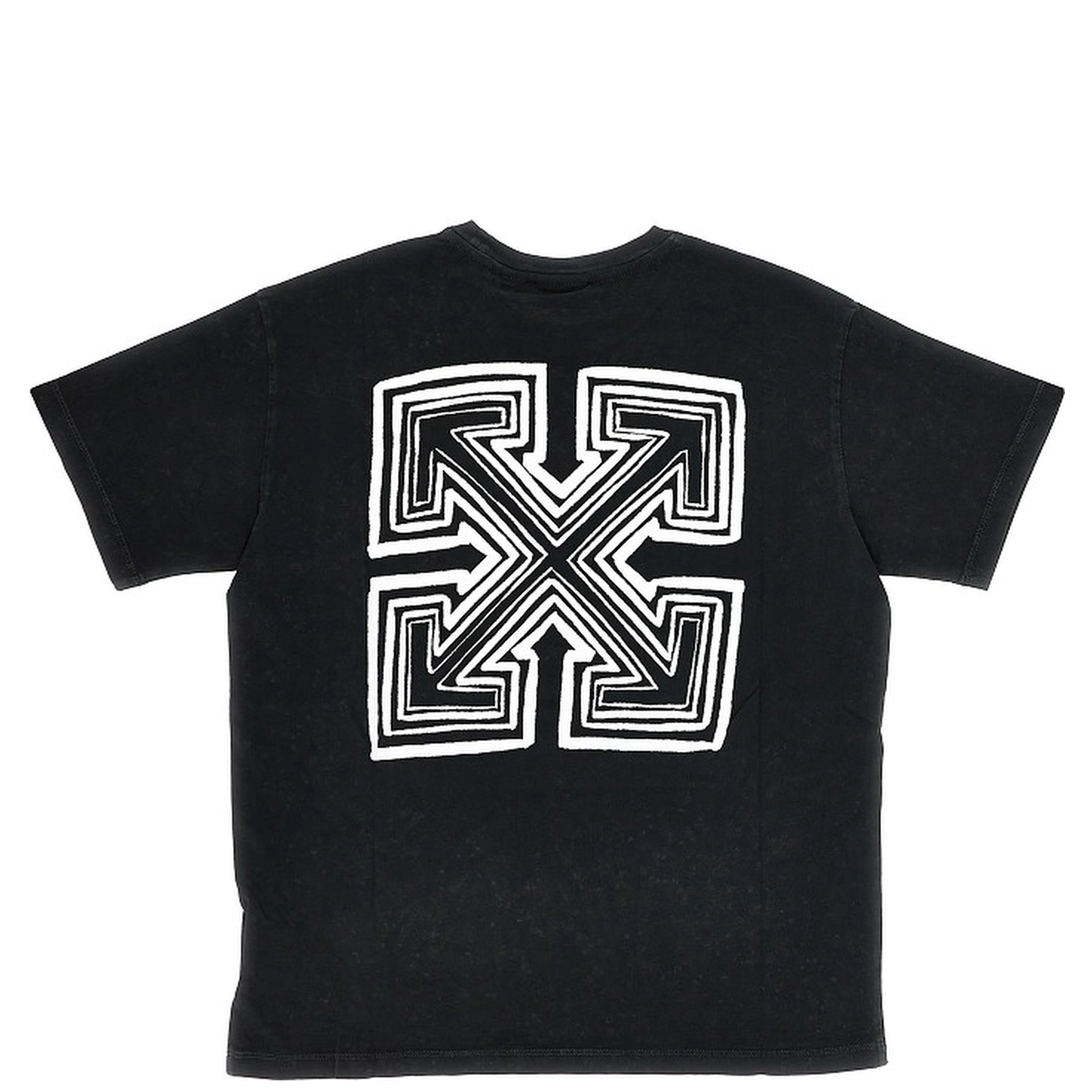 Arrow print oversized T-shirt