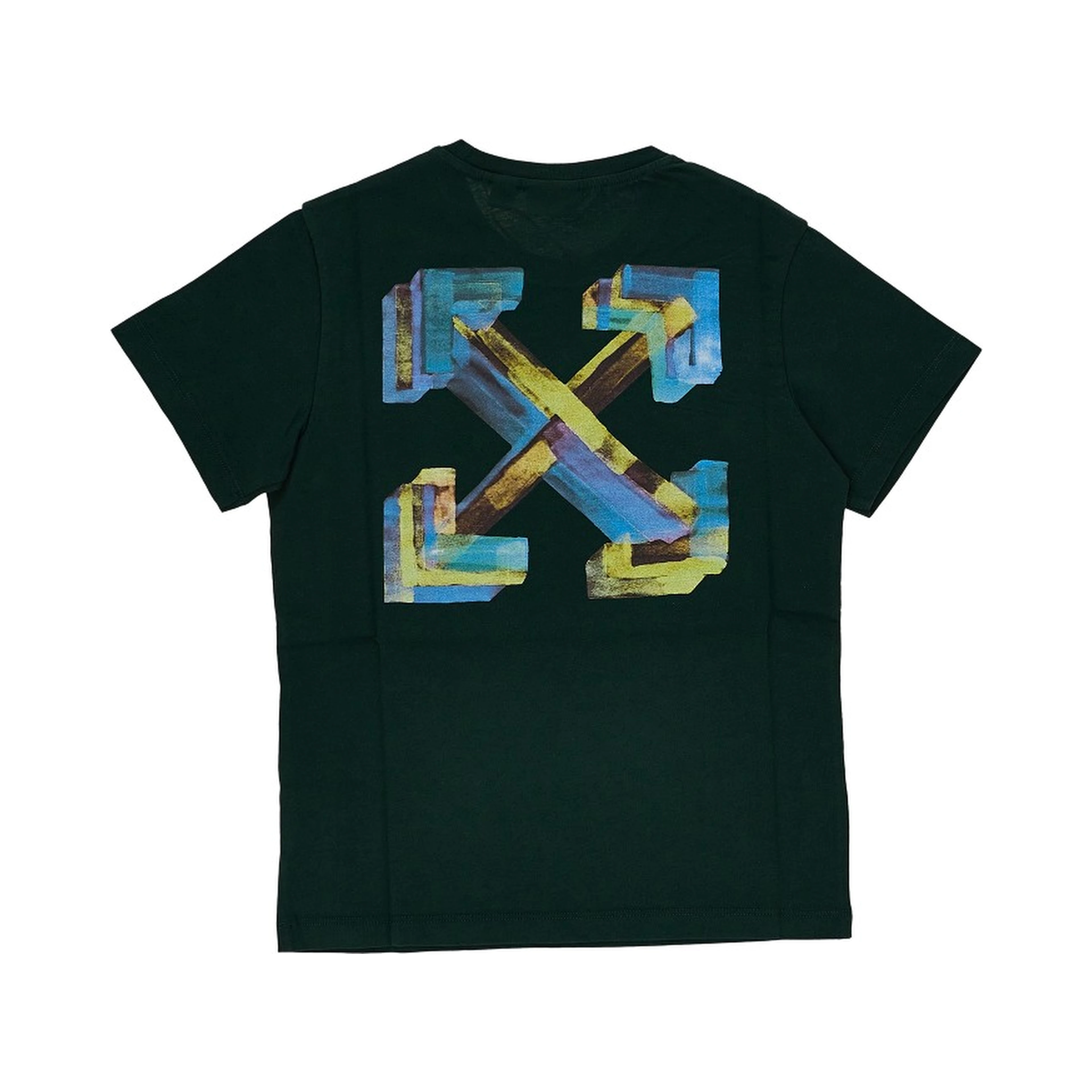 'Arrow Watercolor' print T-shirt