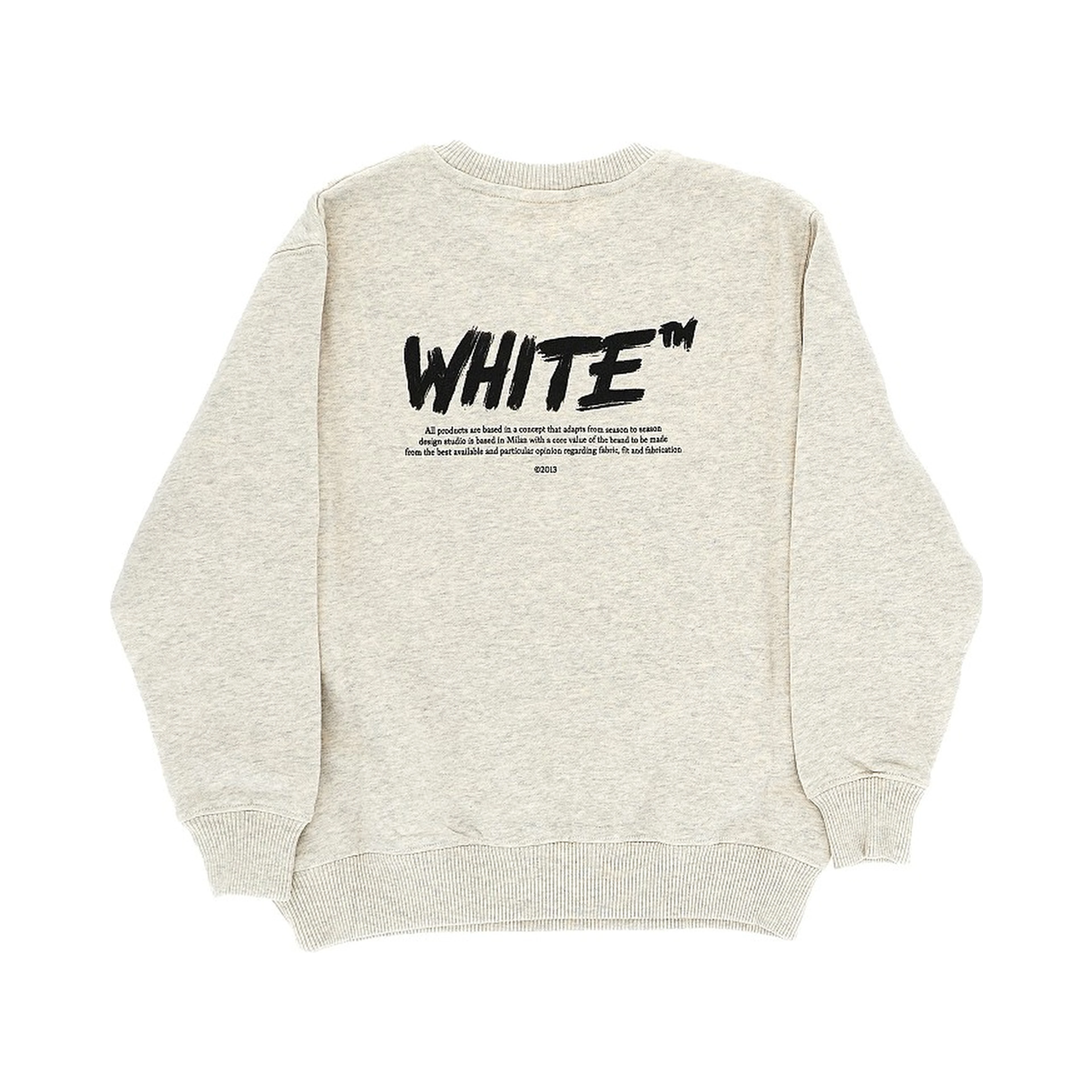 Logo print crewneck sweatshirt