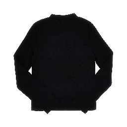 'Off Stamp' jersey turtleneck top