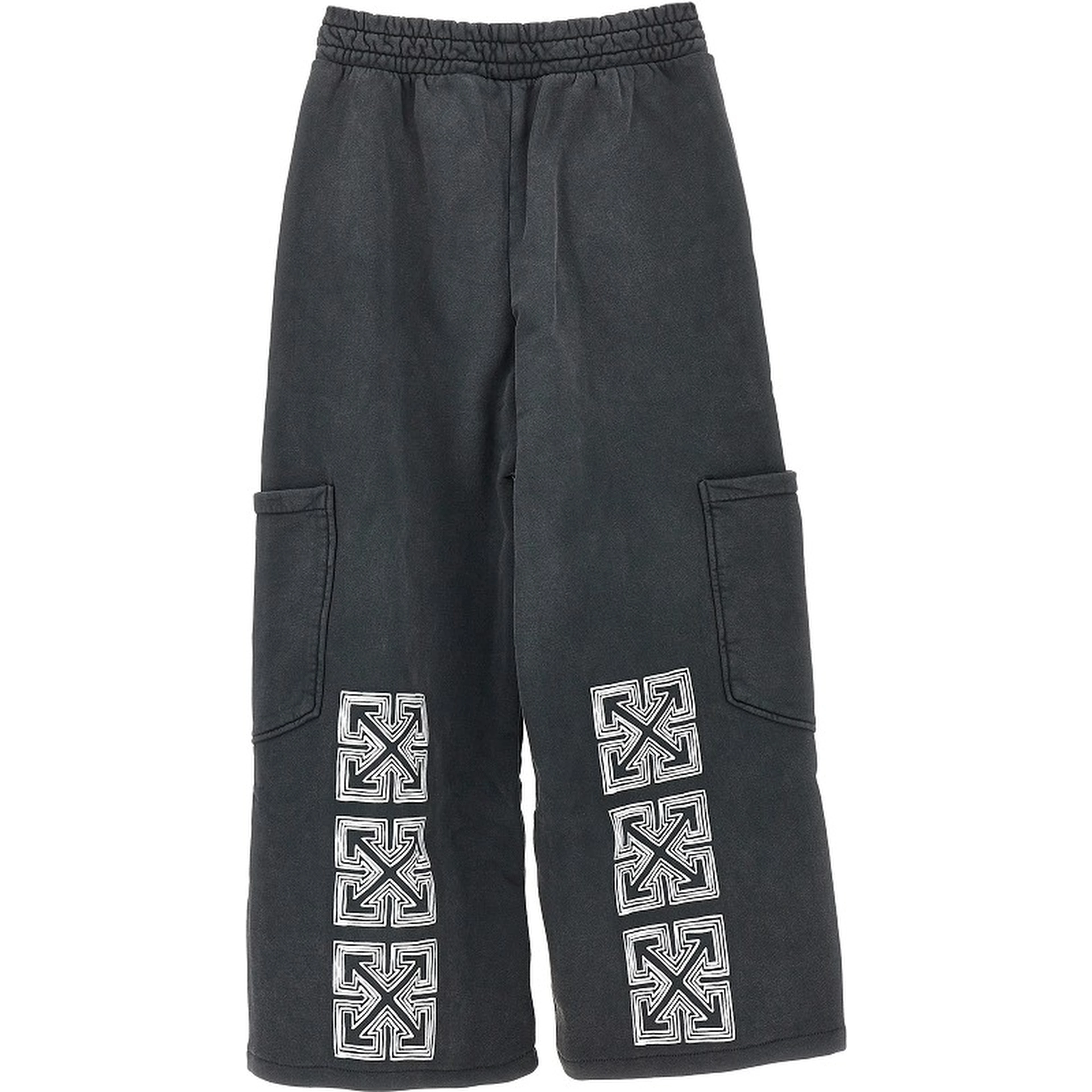 'Arrow Monogram' cargo sweatpants