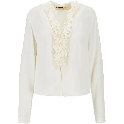 Ruffled blouse