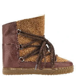 'Nowles' leather booties