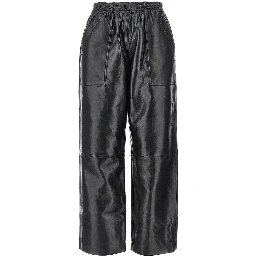 'Billy' recycled leather pants