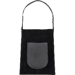 'Glove' suede leather tote bag