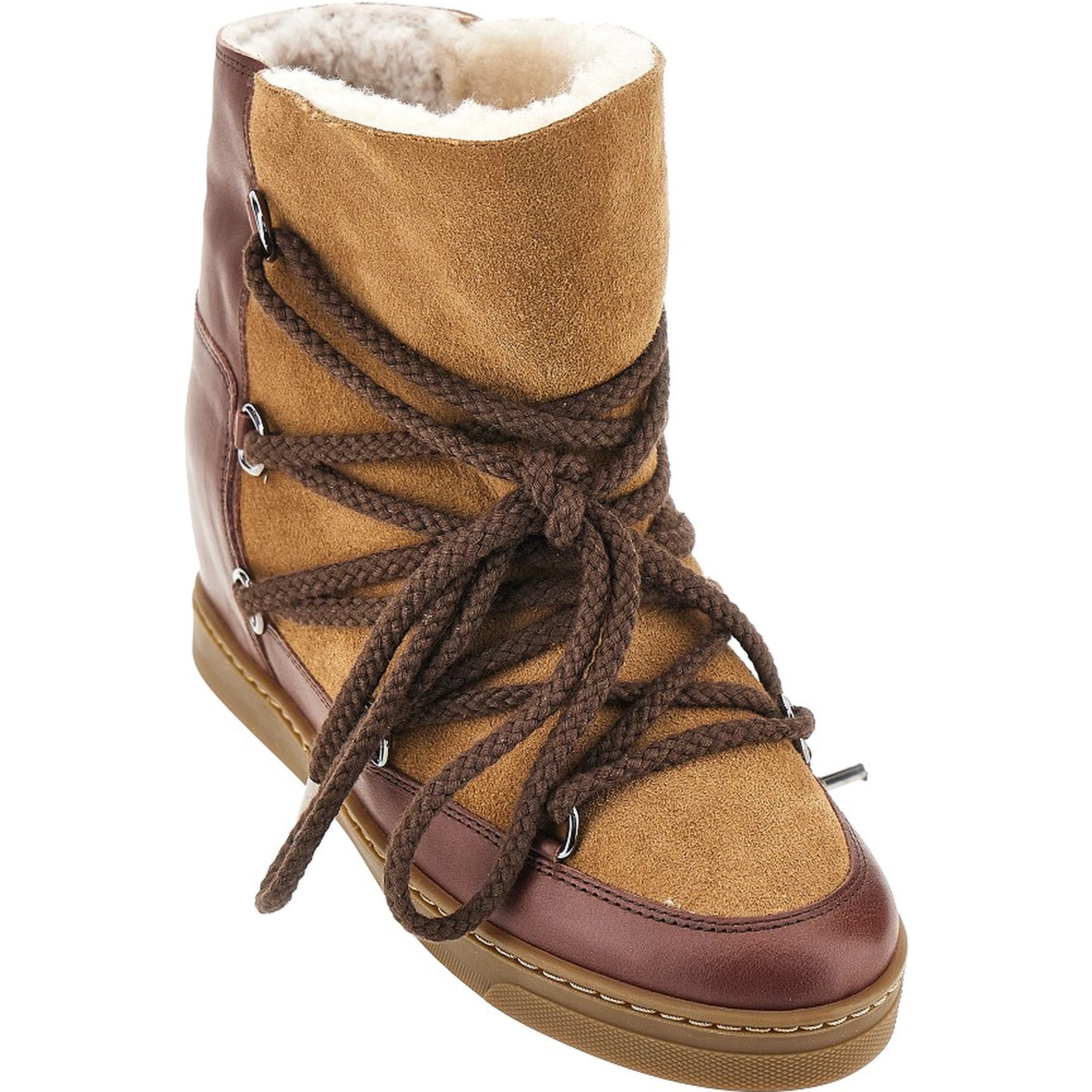'Nowles' leather booties