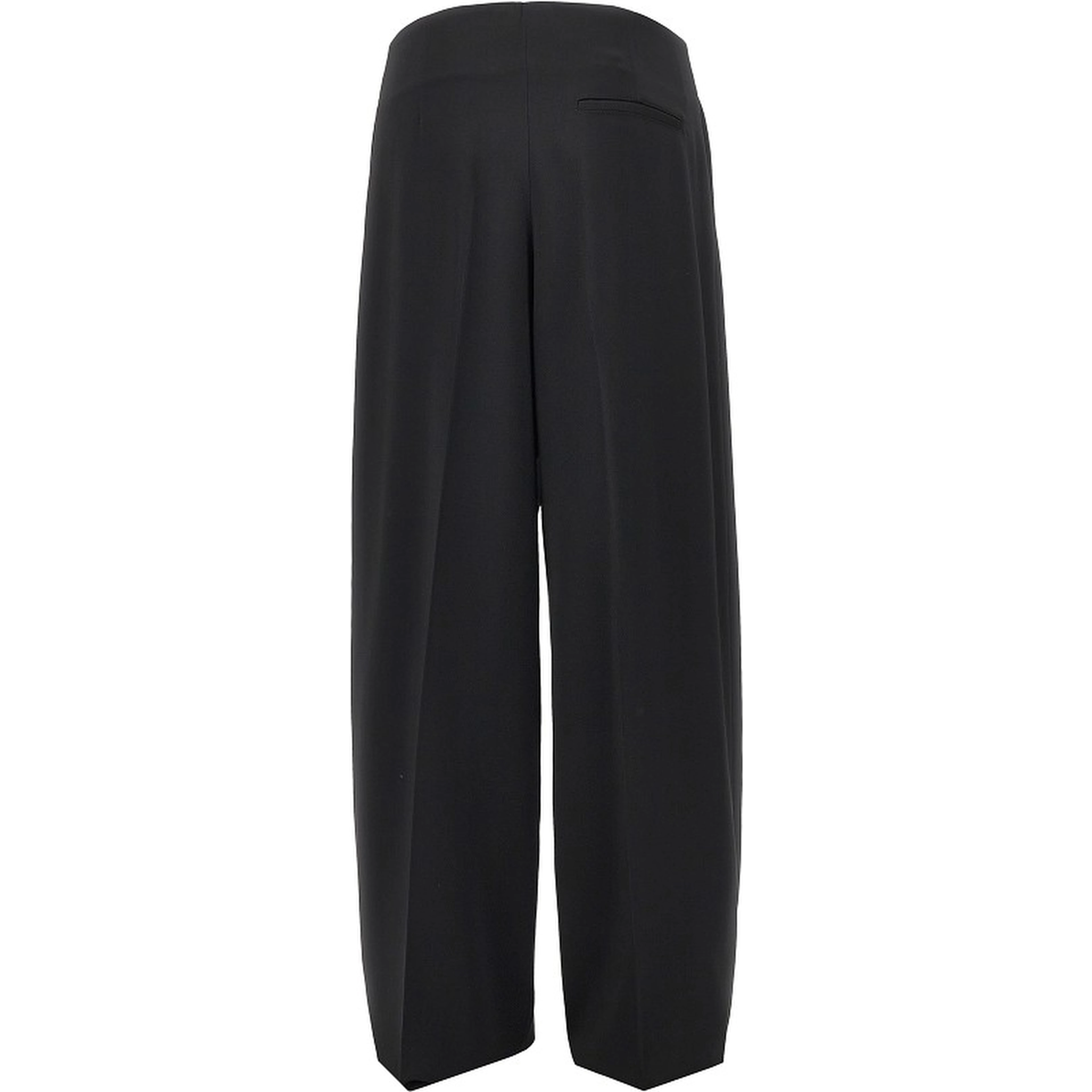Wide leg pleated pants
