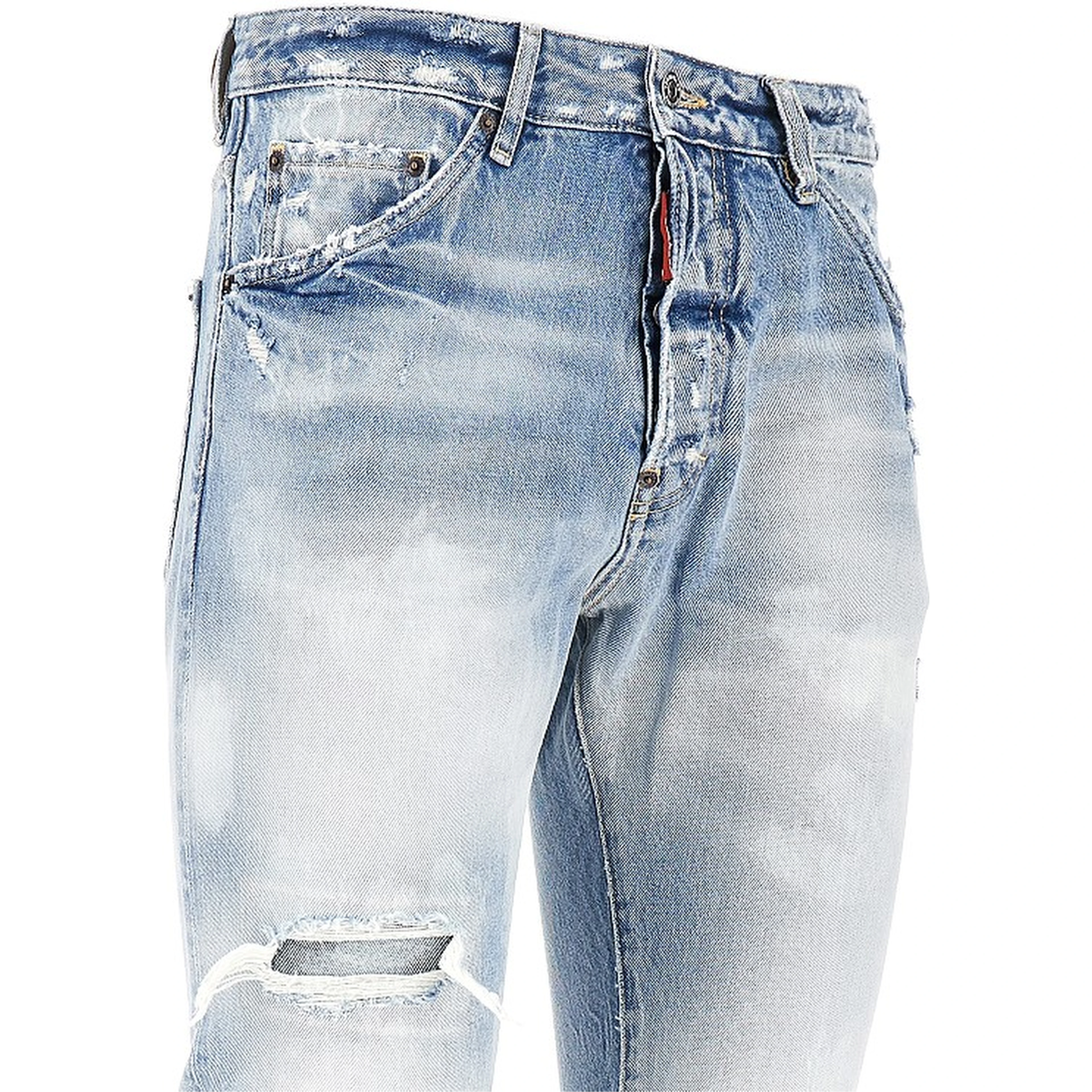 Light wash 'Teddy' jeans