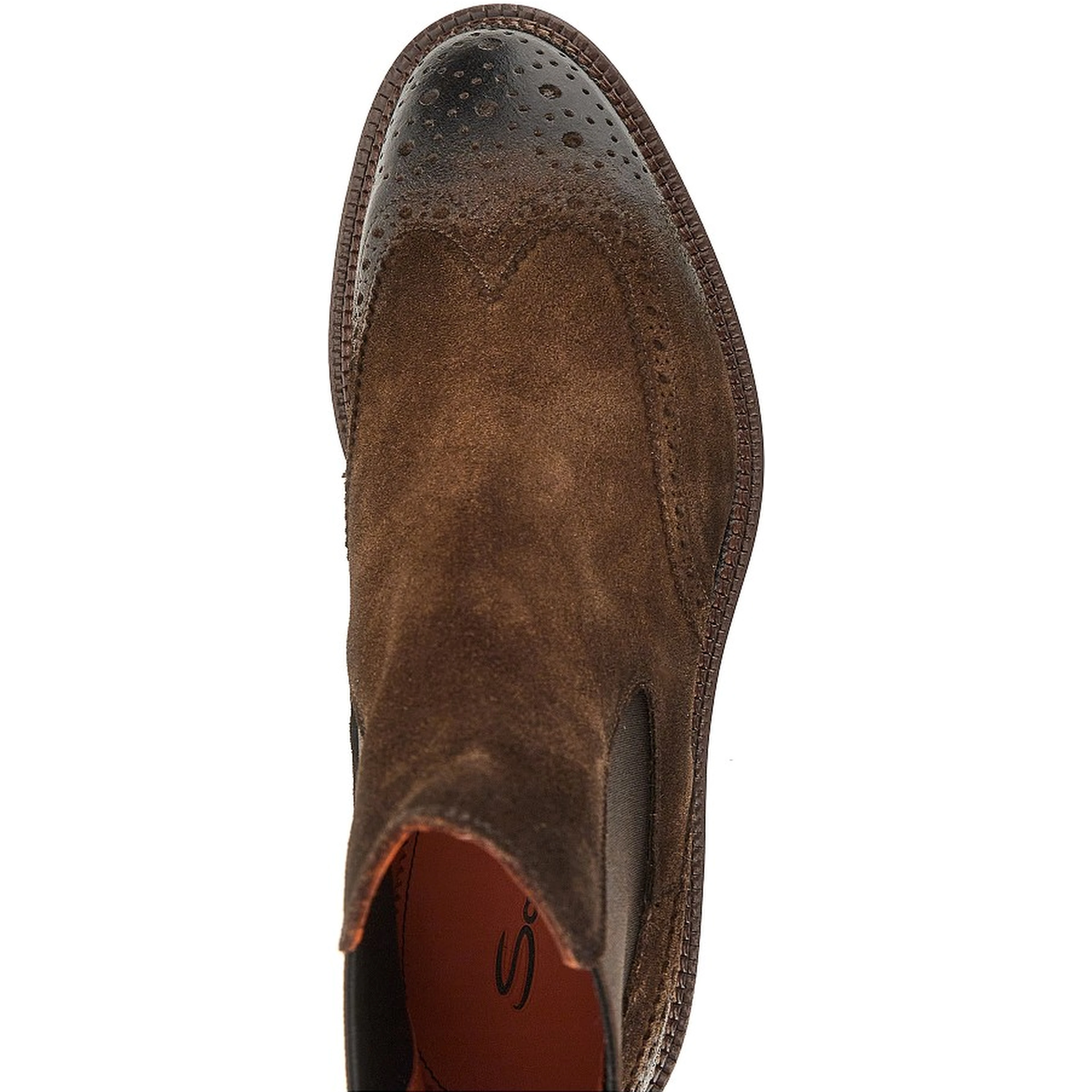 Suede leather Chelsea boots