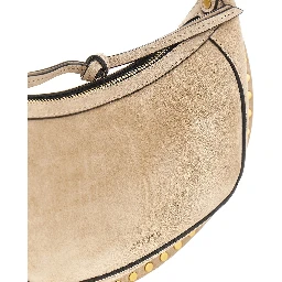 Suede leather Oskan Moon bag