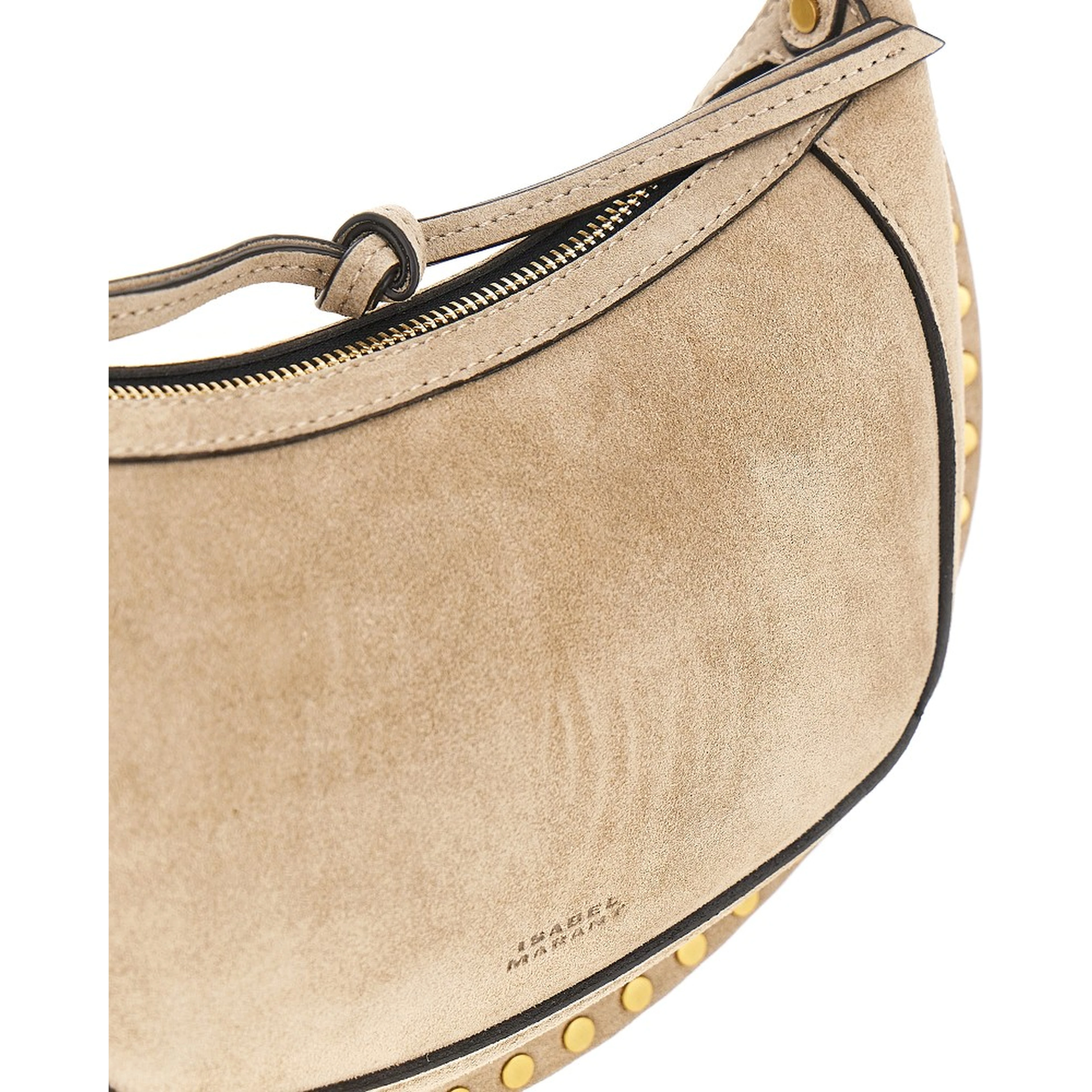 Suede leather Oskan Moon bag