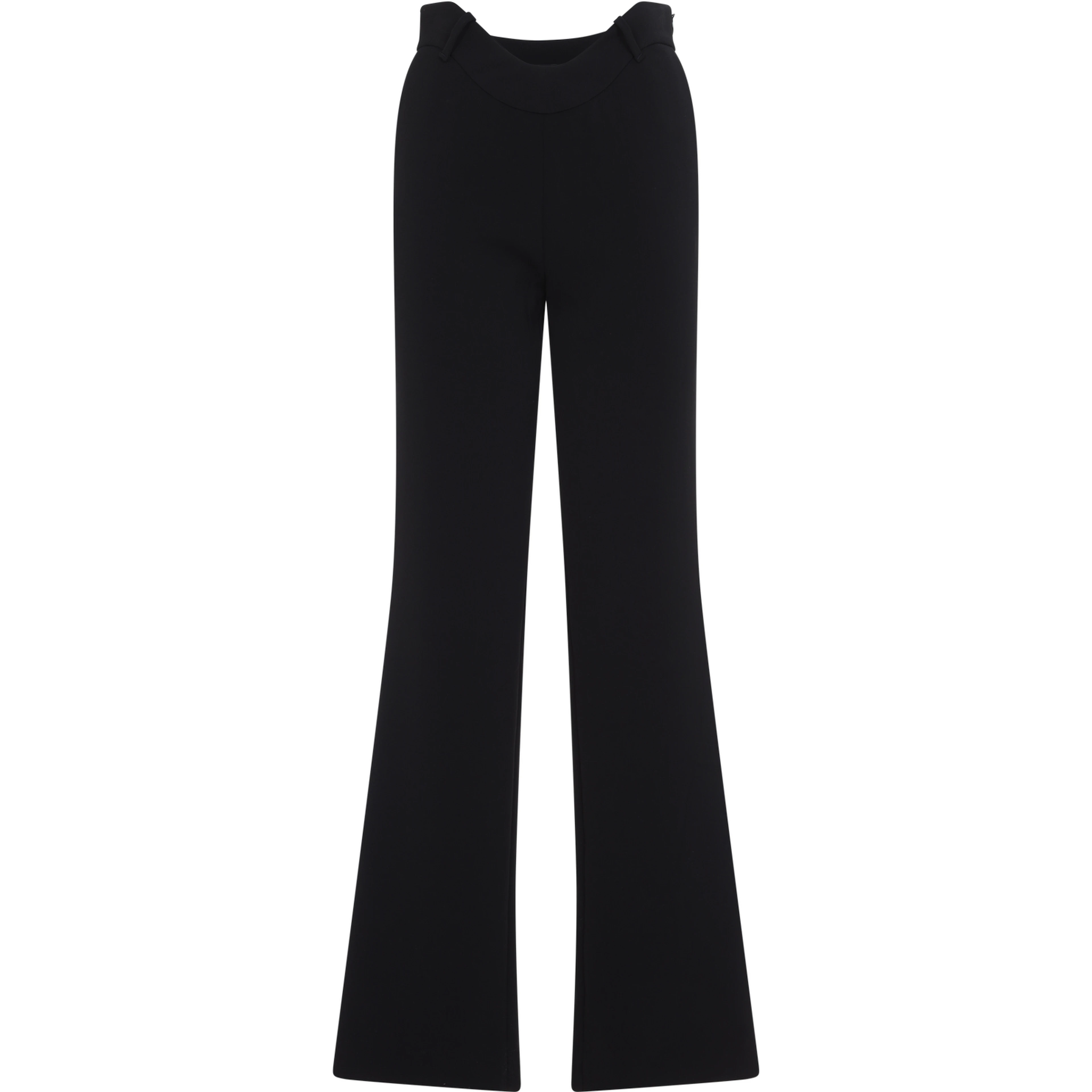 Jean Paul Gaultier Wavy Waistband Tailoring Trousers