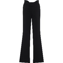 Jean Paul Gaultier Wavy Waistband Tailoring Trousers