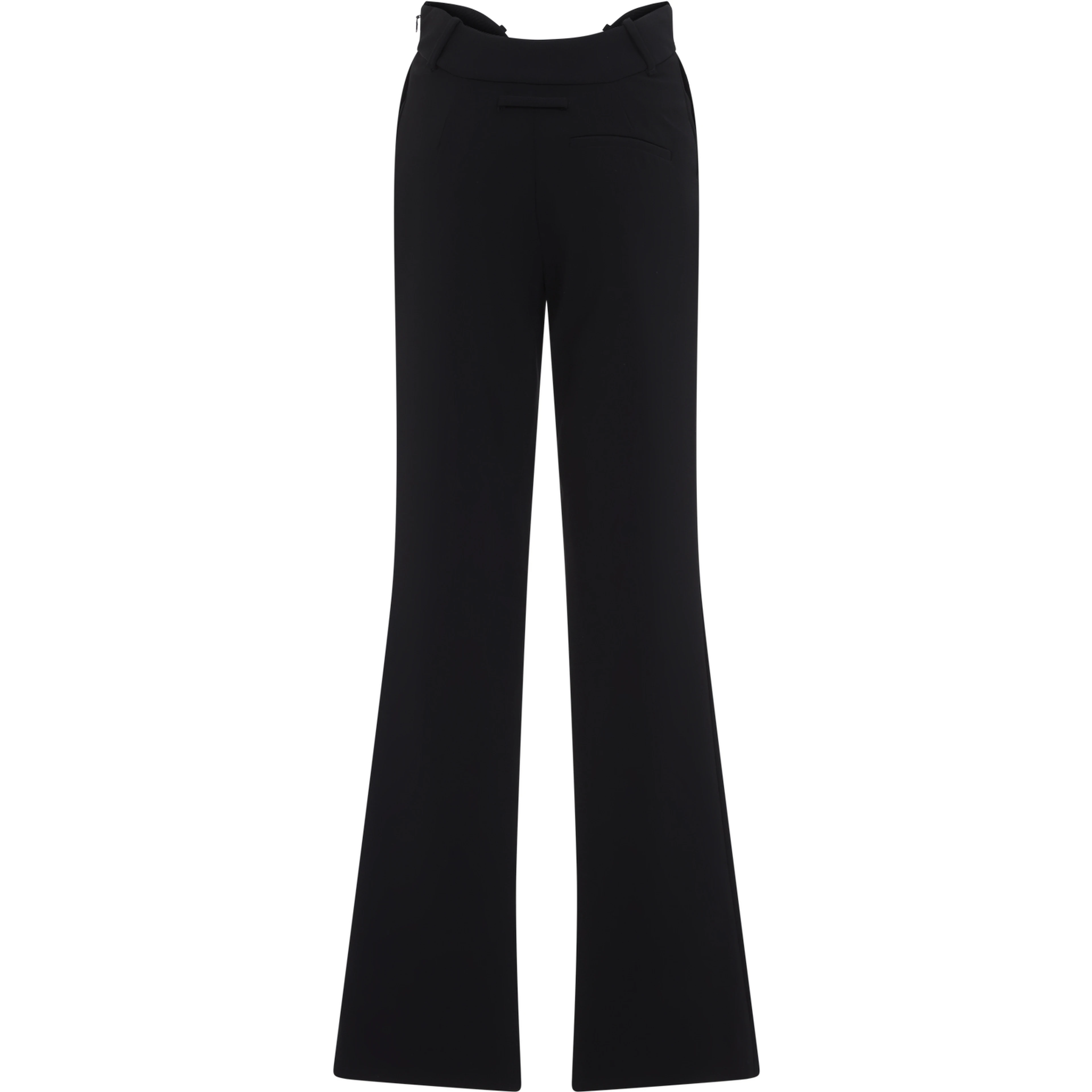Jean Paul Gaultier Wavy Waistband Tailoring Trousers