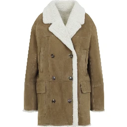 Yves Salomon Shearling Short Coat