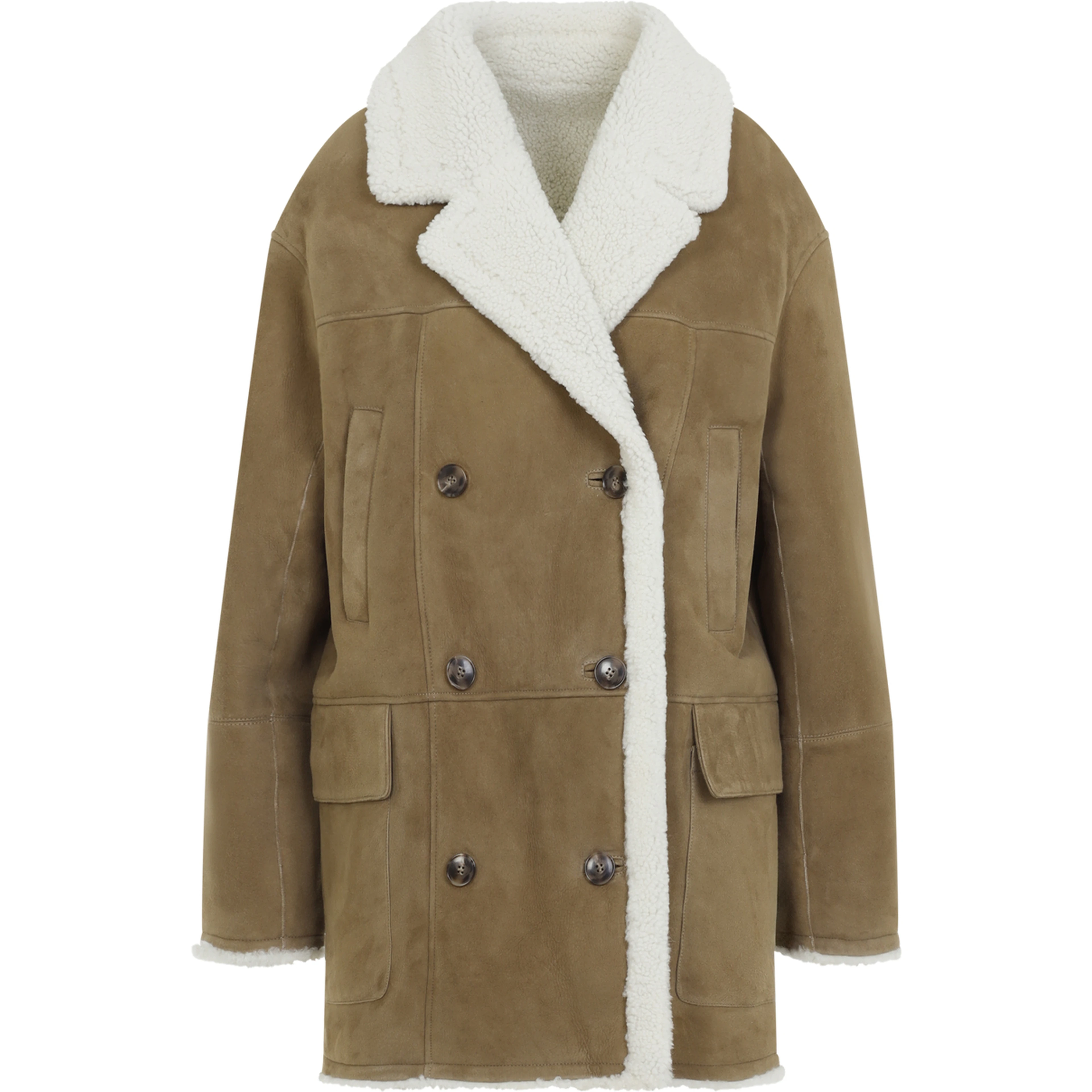 Yves Salomon Shearling Short Coat