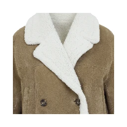 Yves Salomon Shearling Short Coat