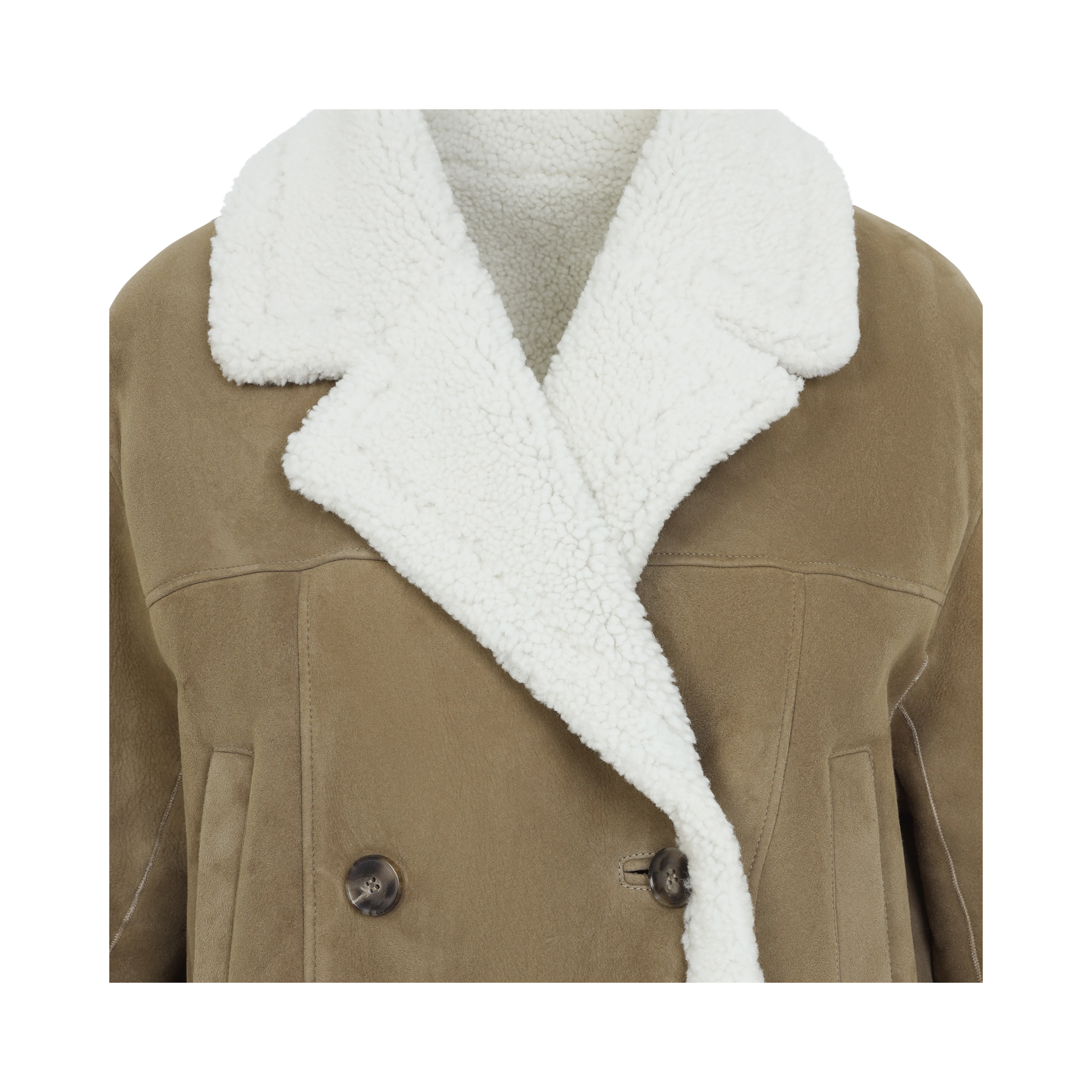 Yves Salomon Shearling Short Coat