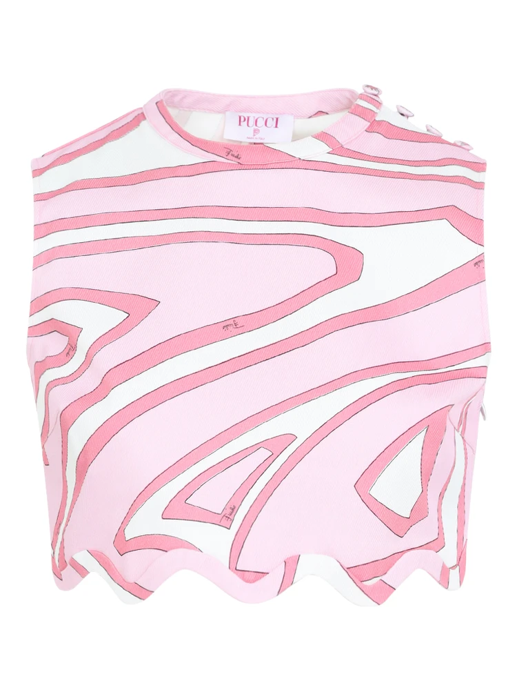 Pucci Sleeveless Top