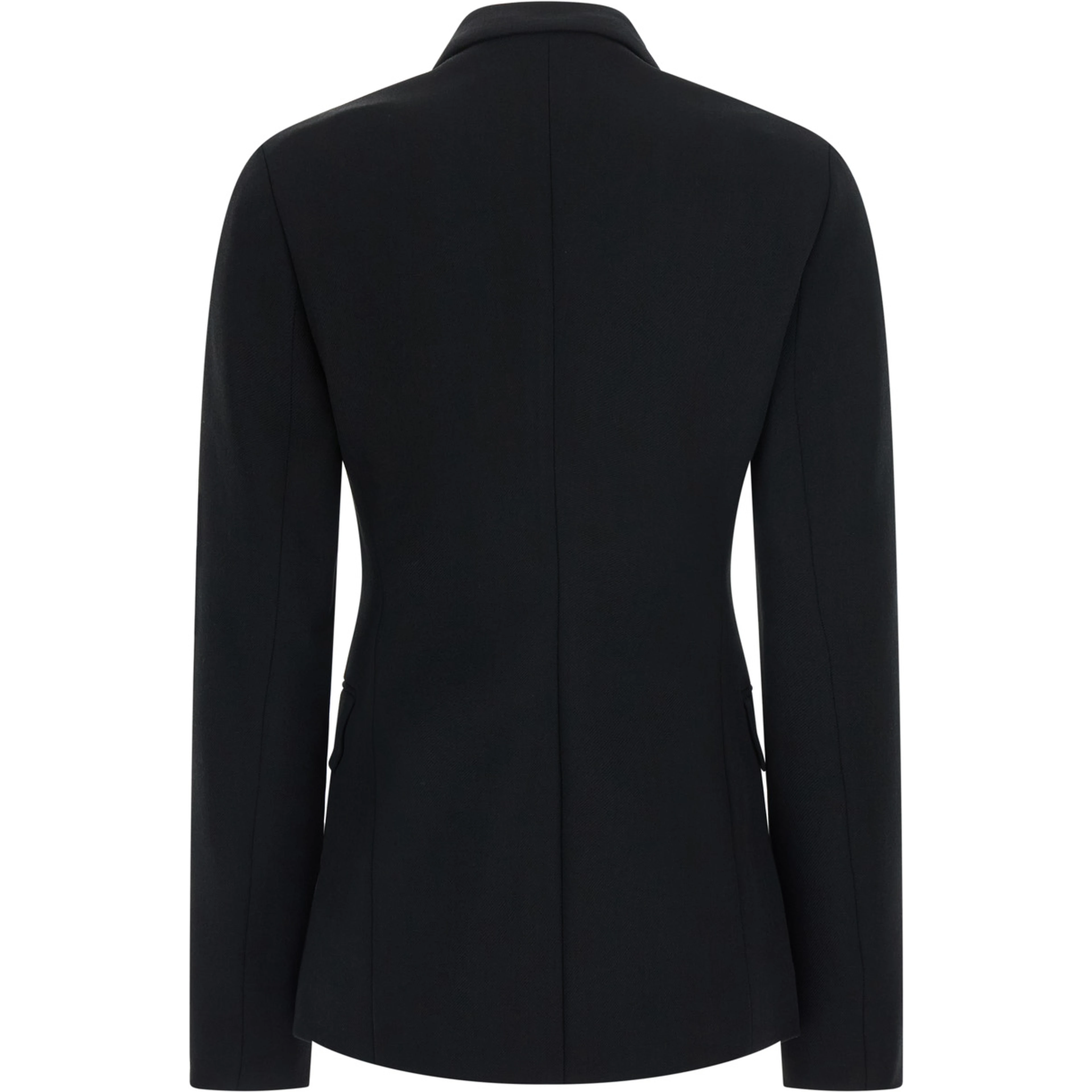 Jacket with Black Leather Details