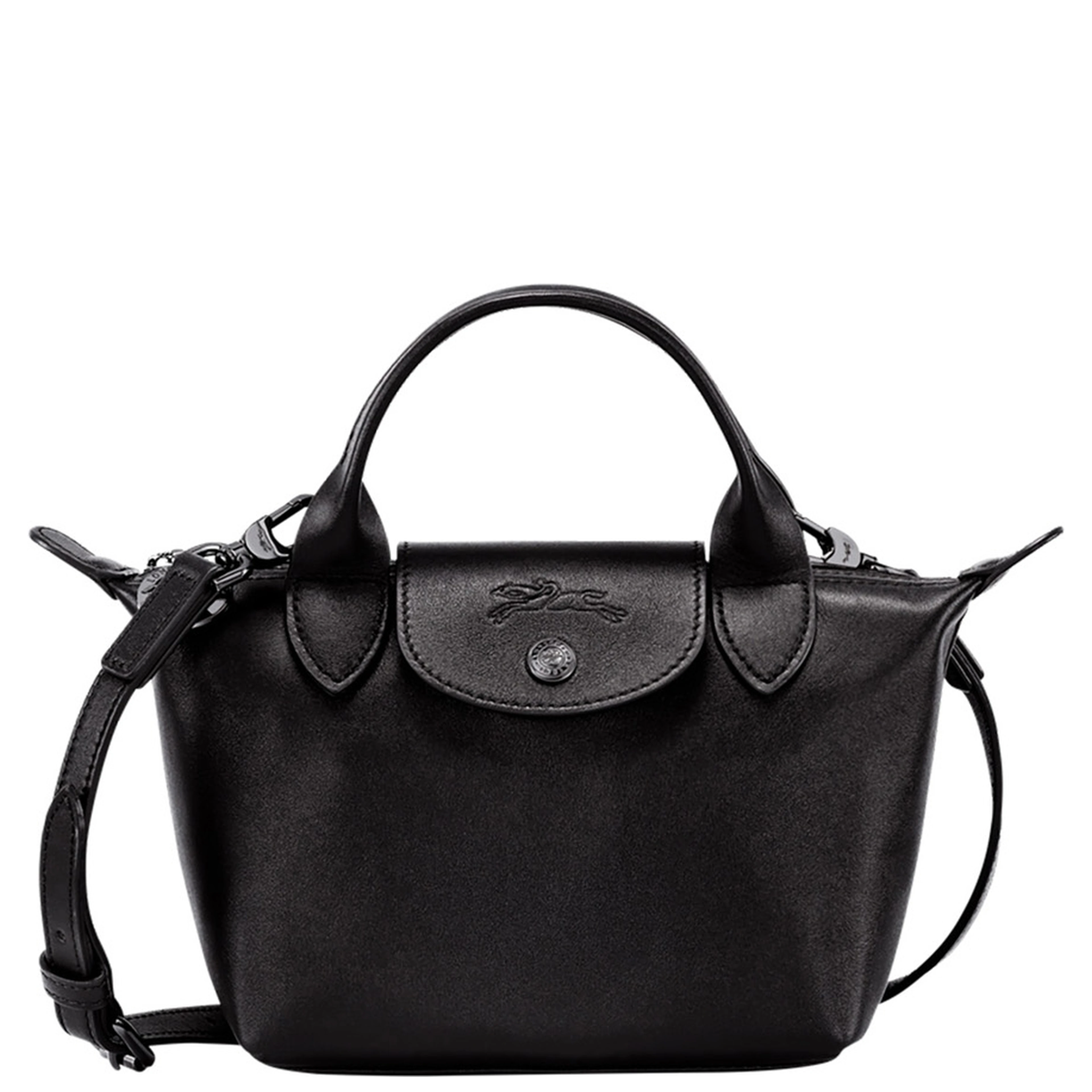 Handbag Le Pliage Xtra with Black Leather Handles for Women