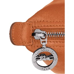 Handbag Le Pliage Xtra with Adjustable and Removable Shoulder Strap and Logo Embossed on the Front in Brown Leather for Women