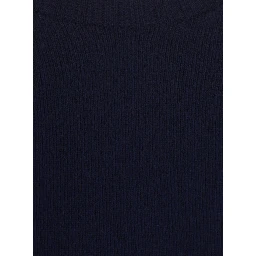 Classic V-neck Long Sleeve Top in Tech Fabric Blue Women