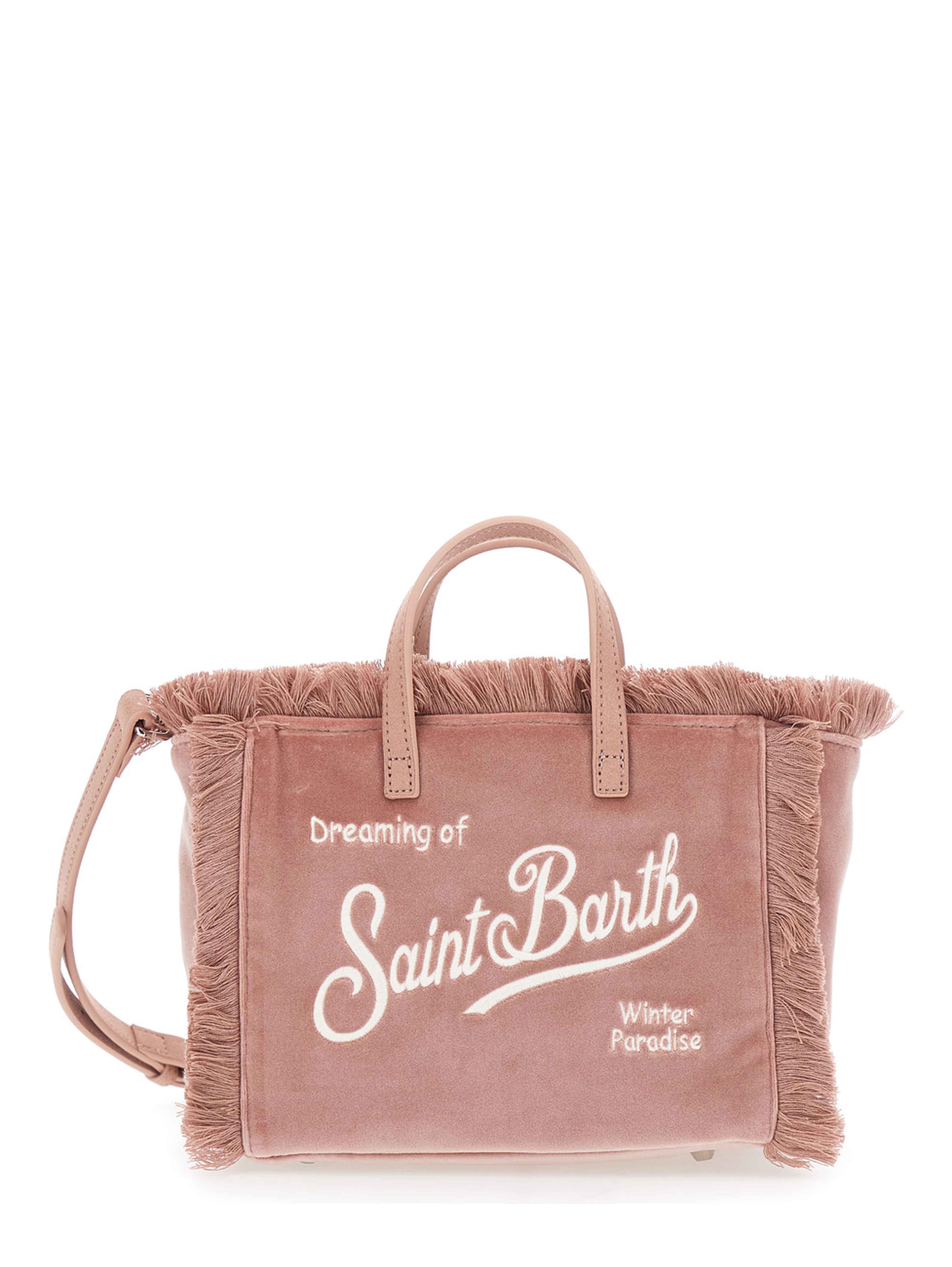 MC2 SAINT BARTH KIDS Vanity Mini Velvet in pink Tech Fabric for women