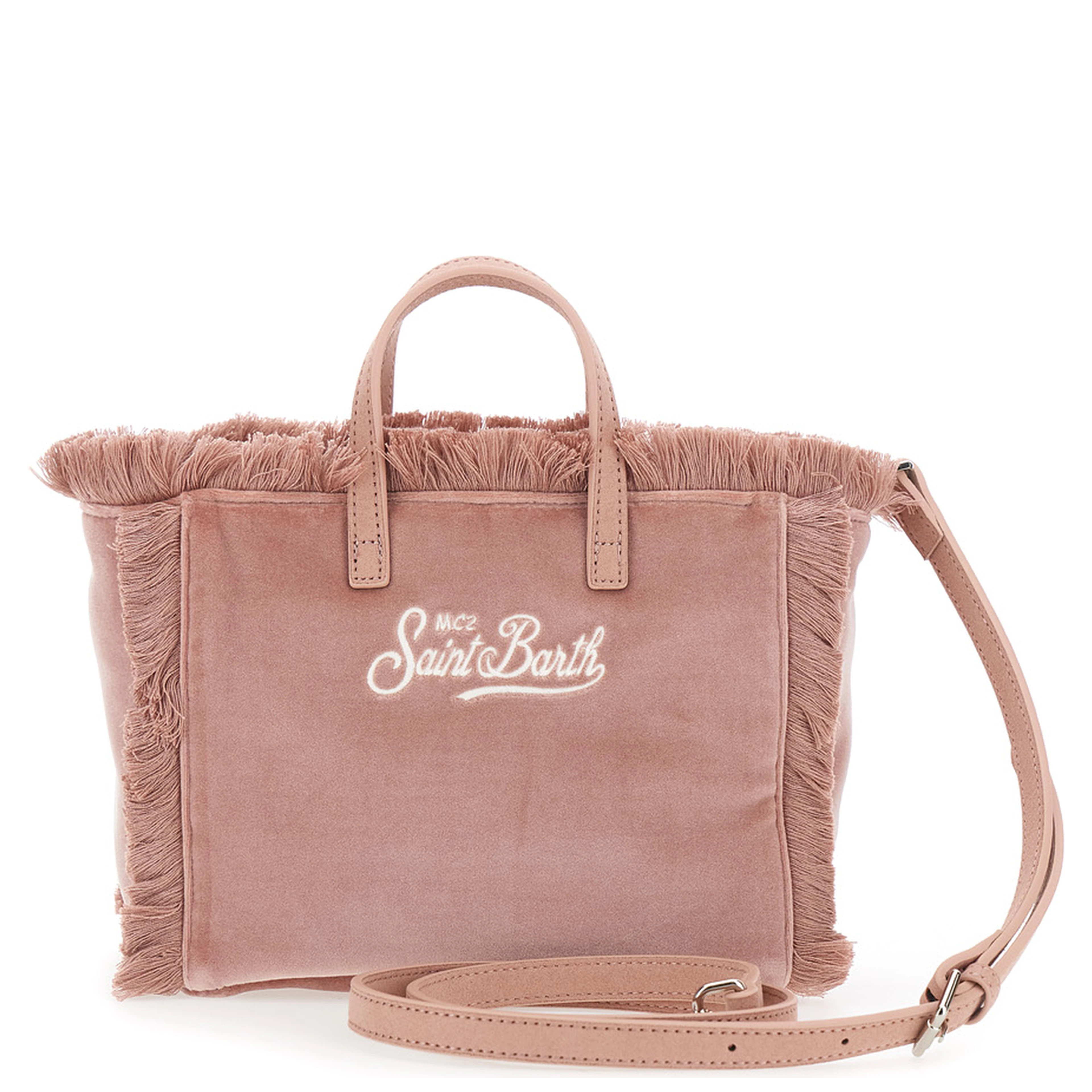 MC2 SAINT BARTH KIDS Vanity Mini Velvet in pink Tech Fabric for women