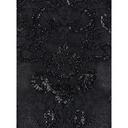 DRESS with collar and long sleeves in Tech Fabric Black women