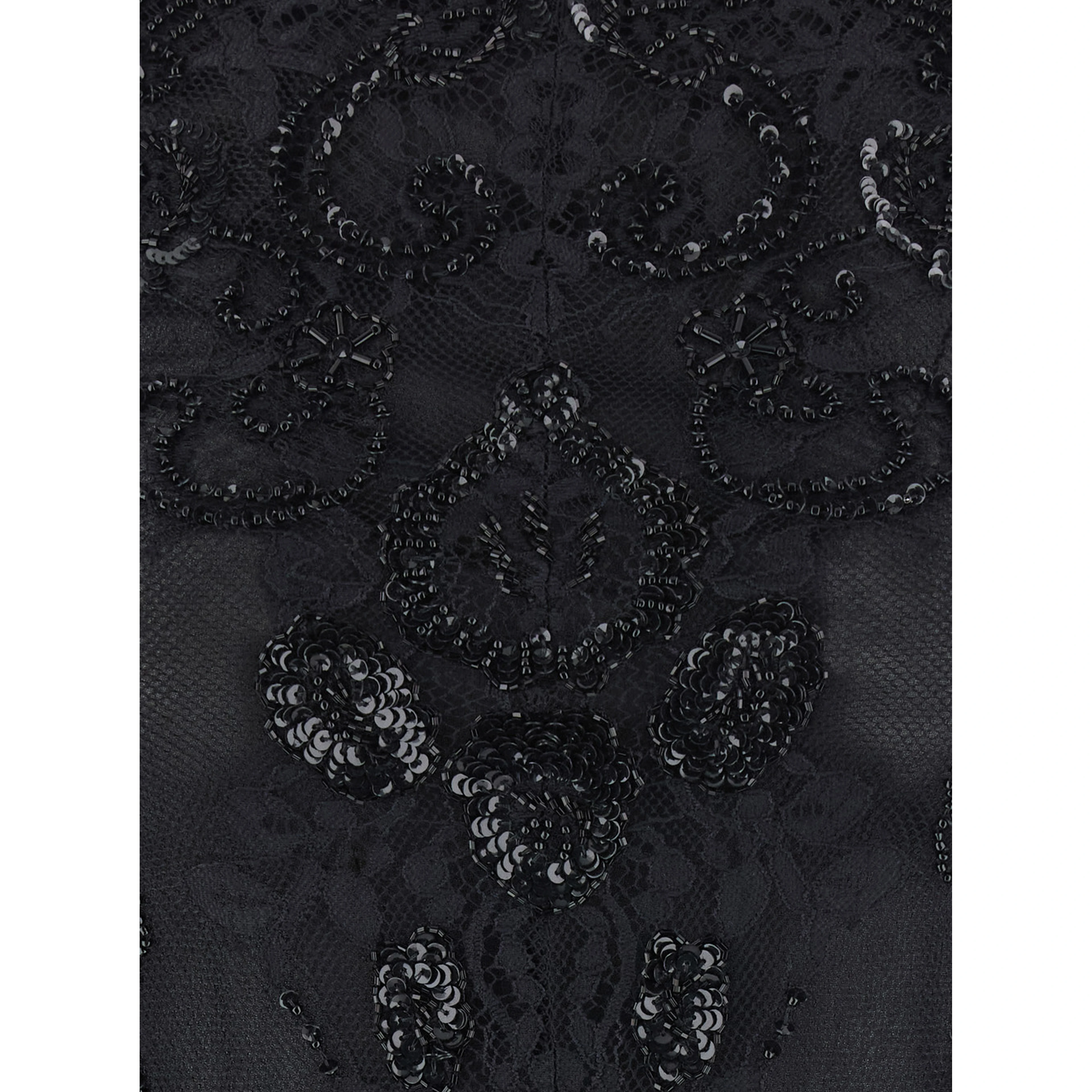 DRESS with collar and long sleeves in Tech Fabric Black women