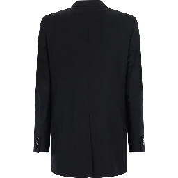 Giacca con tessuto tecnico nero in Tessuto Tecnico nero da donna