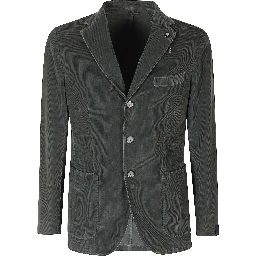 GIACCA FINTO VELLUTO 1000R 3 BOTTONI