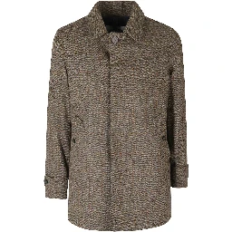 CAPPOTTO CORTO SHETLAND SPINATO