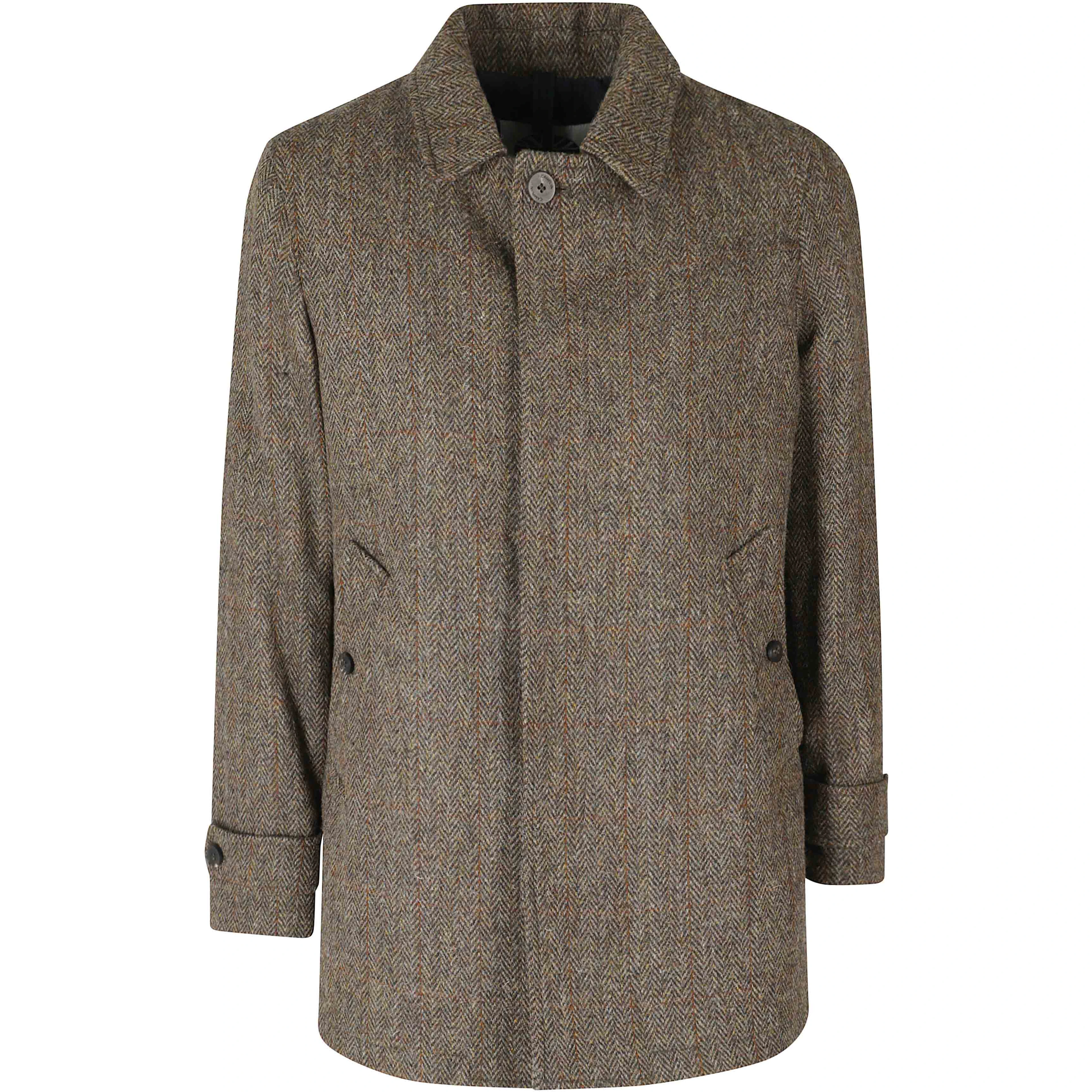 CAPPOTTO CORTO SHETLAND SPINATO