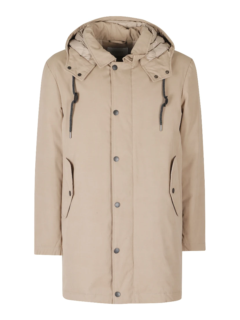 GIACCONE PARKA COT NYLO SMERIGLIATO