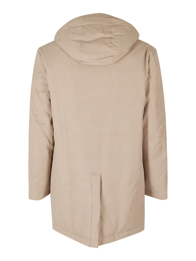 GIACCONE PARKA COT NYLO SMERIGLIATO