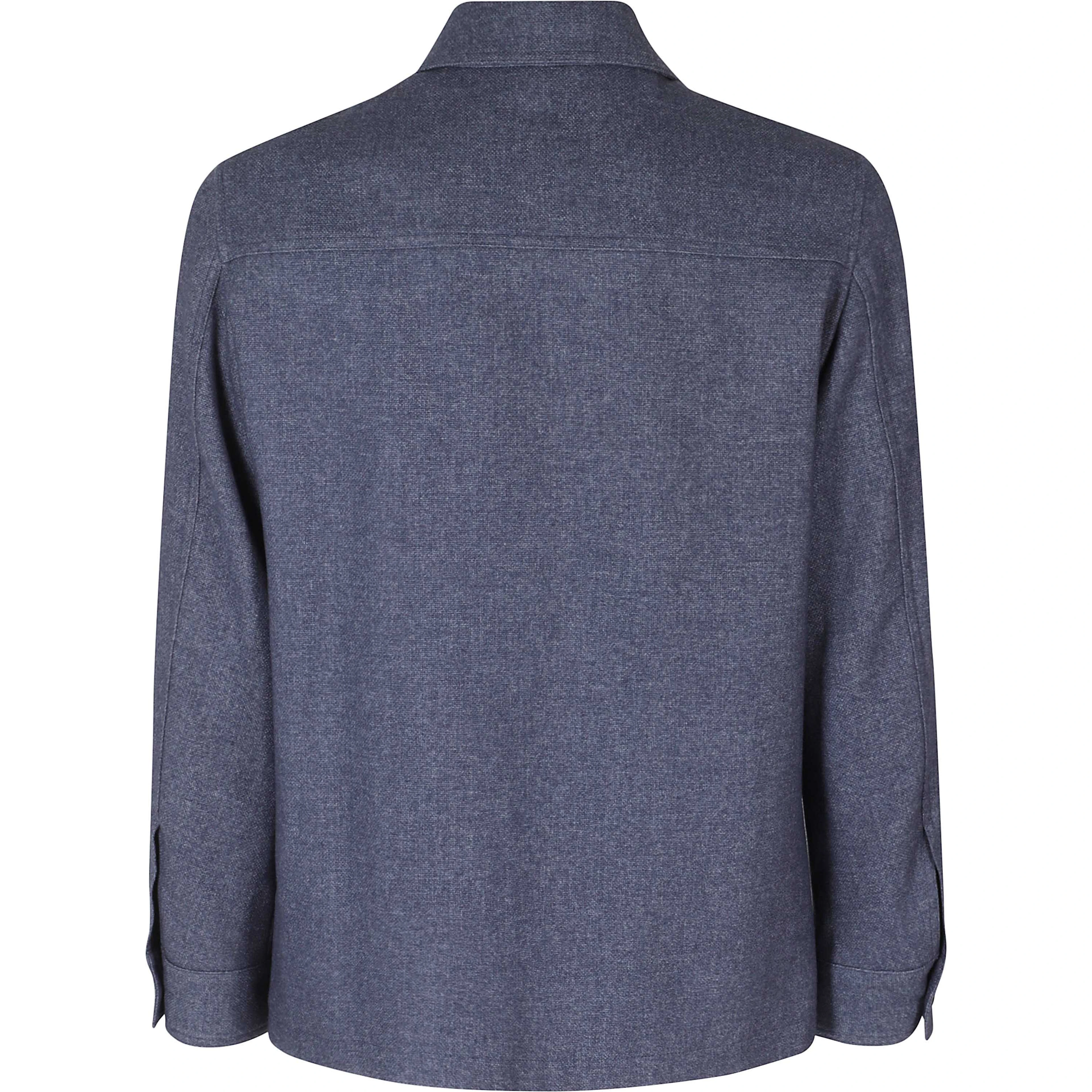GIACCA CAMICIA LANA SOFT DELAVE