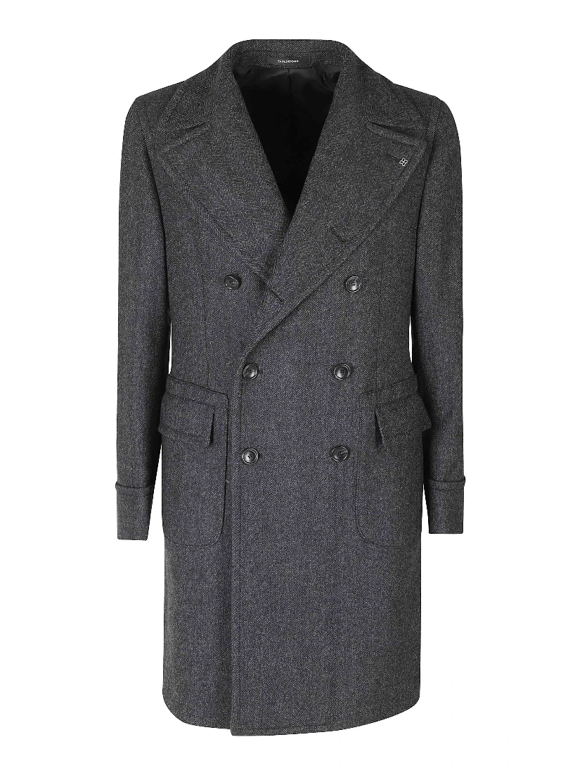 CAPPOTTO CARLO LANA CASH DIAGONALE